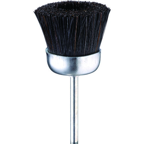 【あす楽対応・送料無料】ミニモ　毛ブラシ　カップ　馬毛　ミディアム　φ25　（3本入）