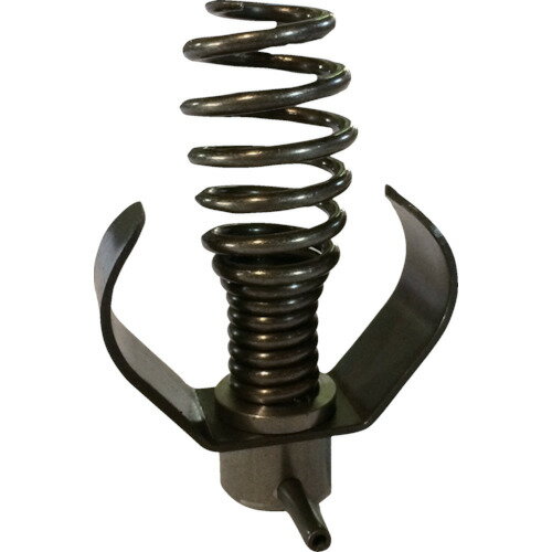 【あす楽対応・送料無料】カンツール　排水管掃除機用交換先端ツール　グリス・カッター径57mm（10−12mmワイヤー用）