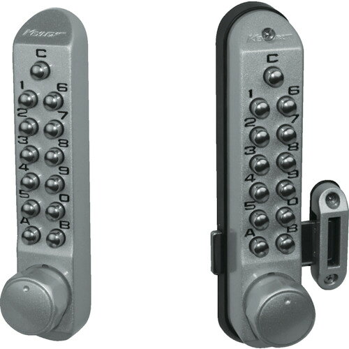 【あす楽対応・送料無料】長沢　長沢　キーレックス　K592T　面付本締錠　両面ボタン