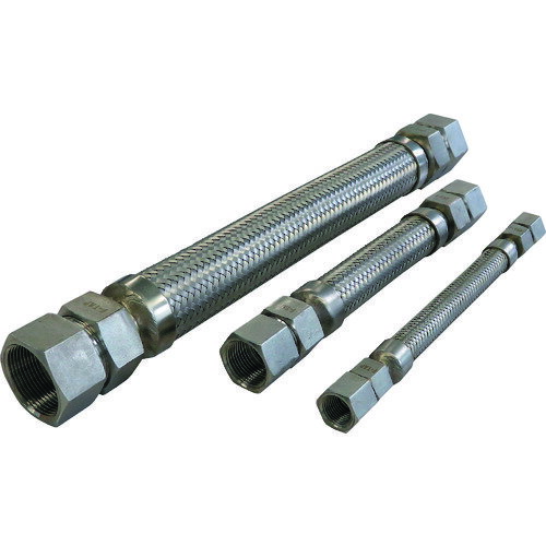 【あす楽対応・送料無料】トーフレ　FTAP　袋ナット付溶接型フレキ　継手ステンレス　メスXメス　25AX300L