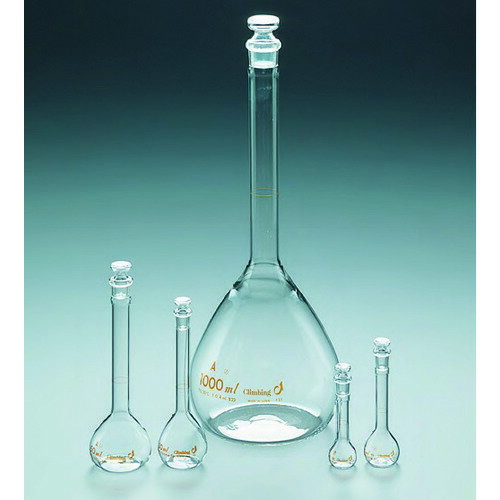 【あす楽対応・送料無料】クライミング　2030　メスフラスコ（白）　50ML