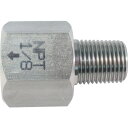 【あす楽対応・送料無料】ASOH ステンレス製 変換内外ソケット 外PT1/8×内NPT1/8