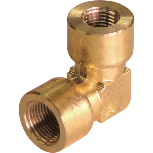 【あす楽対応・送料無料】ASOH 異径内ネジエルボ PT3/8内×PT1/2内