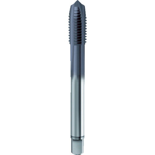 GUHRING　TiAlN　ポイントタップ　高能率用　細目　M12X1．5 JAN：4580131625922 メーカー：グーリングジャパン（株） / ブランド：GUHRING / 原産国：ドイツ 特長●被削材の加工レンジが広く高能率の加工が可能です。●粉末ハイスとTiAlNコーティングの組合せにより摩耗を軽減し長寿命をもたらします。 用途●通り穴加工用。●被削材：ステンレス鋼、チタン合金、一般鋼、アルミ合金まで。 仕様●精度：OH2●精度表記：標準●呼び寸法：M12●ピッチ(mm)：1.5●ねじ長さ(mm)：20●全長(mm)：82●シャンク径(mm)：8.5●シャンク四角部(mm)：6.5●下穴径(mm)：10.5●食い付山数：3.5〜5.5山●加工ねじ：メートルねじ●表面処理：TiAlNコーティング 材質／仕上●粉末ハイス（HSS-E-PM）