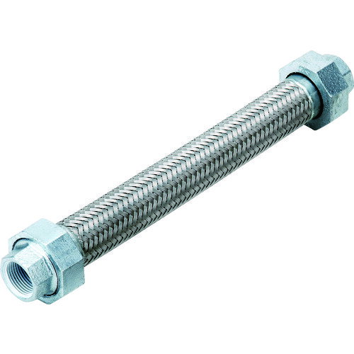 【あす楽対応・送料無料】NFK シールコートユニオン式フレキシブルホース(無溶接式) ユニオンFCMB 15A×300L