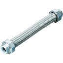 【あす楽対応・送料無料】NFK シールコートユニオン式フレキシブルホース(無溶接式) ユニオンSUS304(ALLSUS304) 32A×300L