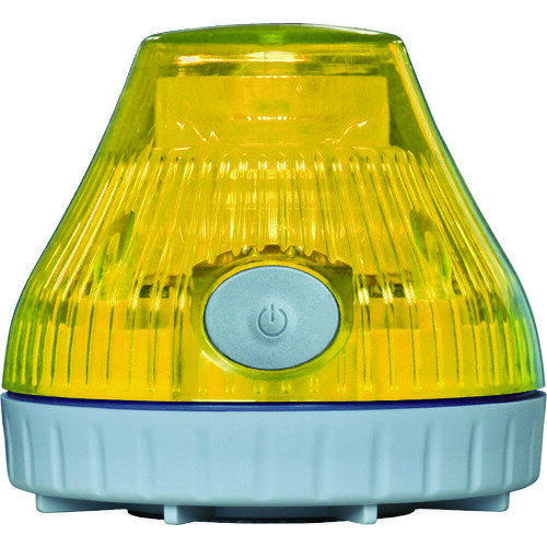 【あす楽対応・送料無料】NIKKEI　ニコPOT　VL08B型　LED回転灯　80パイ　黄