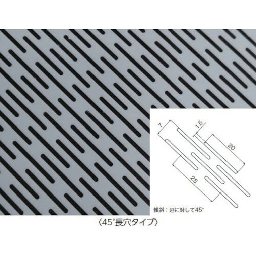 【あす楽対応・送料無料】フロンケミカル　フッ素樹脂（PTFE）特殊パンチングシート1．0t×300×500