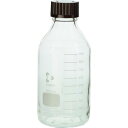 【あす楽対応・送料無料】SIBATA ねじ口びん 1L 赤キャップ付