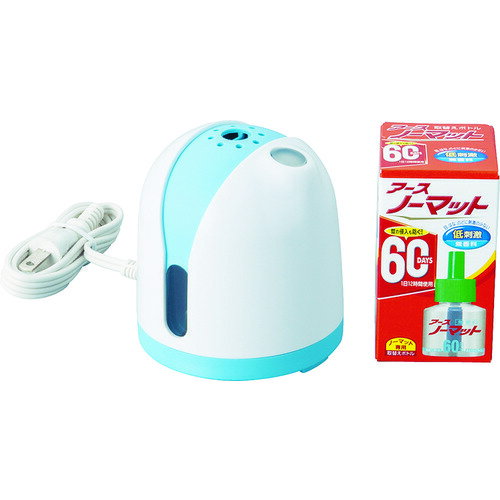 【あす楽対応・送料無料】アース　ノーマット　60日セットホワイトブルー