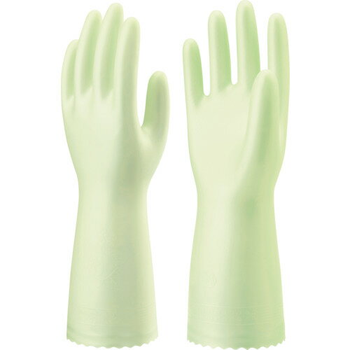 【あす楽対応・送料無料】ショーワ　塩化ビニール手袋　ナイスハンドデリケート　さらっとタッチ　パールグリーン　Mサイズ　緑