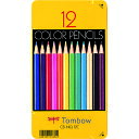 【あす楽対応・送料無料】Tombow 色鉛筆12色NQ
