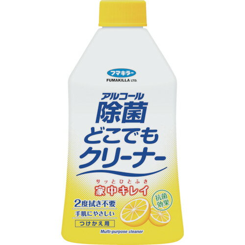 【あす楽対応・送料無料】フマキラー　アルコール除菌どこでもクリーナーつけかえ用300mL