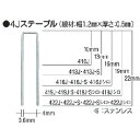 【あす楽対応・送料無料】MAX タッカ用ステープル(白) 肩幅4mm 長さ13mm 5000本入り