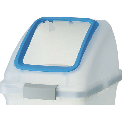 【あす楽対応・送料無料】コンドル　屋内用屑入れ　リサイクルトラッシュ　SKL−35用　角穴蓋　青