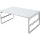 【あす楽対応・送料無料】リヒト 机上台<幅390mm・ハイタイプ> 白