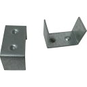 【あす楽対応・送料無料】ユタカメイク 金具 ゴムロープ金具 30mm用コの字 (1S(PK)=2個入)