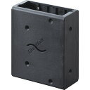 【あす楽対応・送料無料】WAKAI WAKAI ディアウォール2×4中間ジョイントブラック(3)