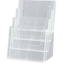 【あす楽対応・送料無料】友屋 カタログホルダー 4C230 A4 4段