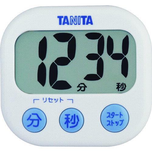 【あす楽対応・送料無料】TANITA　でか見えタイマーTD384WH