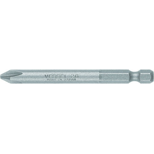 VESSEL　段付ドライバービット　B35＋1X4．5X100HJAN：set4907587326577-10メーカー：（株）ベッセル / ブランド：VESSEL / 原産国：日本特長●大量ロット生産で品質の安定と低コストを実現しています。●オリジナル特殊合金鋼を使用しています。●品質管理により、折れに強いビットとしてシビアで過酷な状況での作業が要求される産業界で長い実績があります。●ベッセルビットは、生産量は日本でトップです。仕様●刃先：［［＋］］1●全長(mm)：100●シャンク径(mm)：6.35●硬さ：H●呼称：B35●硬度：H仕様（詳細）●シャンク径：6.35mmご注意●B3514.5100H〜B43B-2-75、D71001.544〜D7140.544は発注単位10本です。●B44-5.5-100〜B4510150は発注単位1本です。