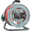 【あす楽対応・送料無料】ハタヤ 温度センサー付コードリール 単相100V20M