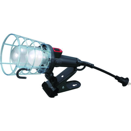 【あす楽対応・送料無料】ハタヤ　防雨型LEDケイハンドランプ　7W電球型LEDランプクリップ付