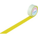 【あす楽対応・送料無料】緑十字 ガードテープ(ラインテープ) 黄 GT−501Y 50mm幅×100m 屋内用
