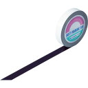 【あす楽対応・送料無料】緑十字 ガードテープ(ラインテープ) 黒 GT−251BK 25mm幅×100m 屋内用