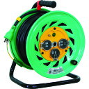 【あす楽対応・送料無料】日動 電工ドラム 防雨防塵型100V アース付 30m