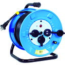 【あす楽対応・送料無料】日動 電工ドラム 防雨防塵型100Vドラム 2芯 30m アースなし