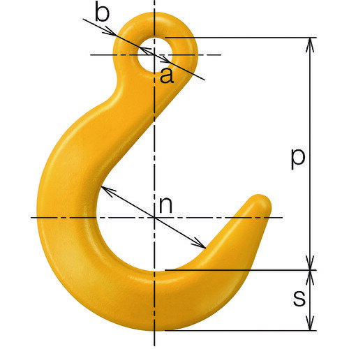 特長用途●吊り荷側用フック。仕様●基本使用荷重(t)：1.5/2.0●チェーン線径(mm)：7/8●適合チェーン線径(mm)：7/8●寸法(mm)a：18●寸法(mm)b：13.5●寸法(mm)p：123●寸法(mm)t：26.0●寸法(m...