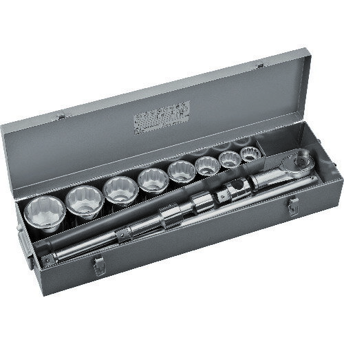 【あす楽対応・送料無料】TONE　ソケットレンチセット　差込角25．4　13点セット