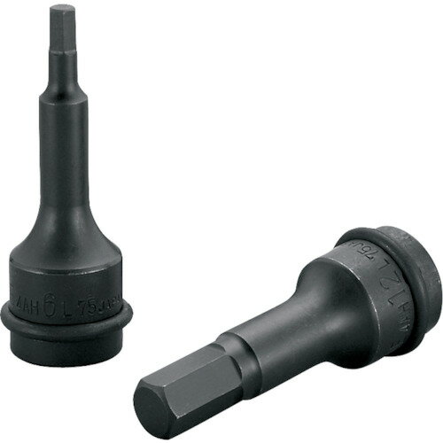 TONE　インパクト用セミロングヘキサゴンソケット　8mm JAN：4953488200218 メーカー：TONE（株） / ブランド：TONE / 原産国：日本 特長●インパクトレンチなどの動力工具用のソケットです。●セミロングタイプです。 仕様●差込角(mm)：12.7●対辺寸法(mm)：8●全長(mm)：75●適合ピン：PIN3522S(対辺5〜14mm)、PIN3525S(対辺17mm)●適合Oリング：RINGP22AS(対辺5〜14mm)、RINGP24S(対辺17mm)●対辺(mm)：8 材質／仕上●構造用鋼 セット内容／付属品●ピン・Oリング