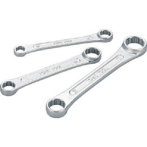 【あす楽対応・送料無料】TONE　ショートめがねレンチ（ストレート）　12X14mm