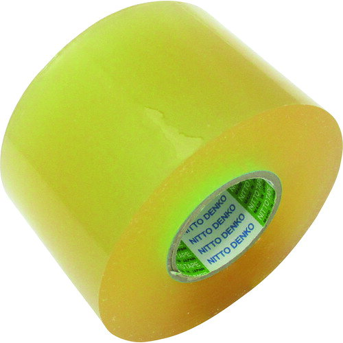 日東　ビニールテープNo．21S　0．2mm×75mm×20m　透明　2巻入り JAN：4953871216833 メーカー：日東電工（株） / ブランド：日東 / 原産国：中国 特長 ●有害物質である重金属の鉛（Pb）を使用しない環境対策品です。（鉛フリー）●電気絶縁性に非常に優れています。●端末ハガレが少なく、配線工事も確実にできます。●耐寒性に優れ、-10℃においても粘着力は低下しません。 用途 ●配線工事。●機械工具の絶縁用。 仕様 ●色：透明●幅(mm)：75●長さ(m)：20●厚さ(mm)：0.2 仕様（詳細） ●粘着力(mm)：1.31N/10●引張強度(mm)：33.1N/10●使用温度範囲(熱特性)：-10〜90℃●手で切断可能 材質／仕上 ●基材：軟質塩化ビニールフィルム●粘着剤：ゴム系