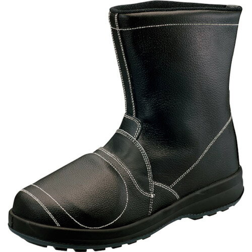 【あす楽対応・送料無料】シモン　安全靴甲プロ付　長編上靴　WS44半長靴甲プロ内蔵　23．5cm