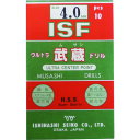 【あす楽対応・送料無料】ISF ウルトラムサシドリル 4.0mm 10本セット