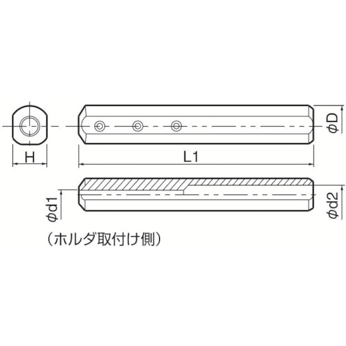 【あす楽対応・送料無料】京セラ　内径加工用ホルダ