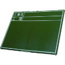 【あす楽対応・送料無料】シンワ 黒板木製折畳式OC45x60cm「工事名・工種」横