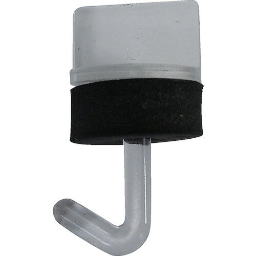 【あす楽対応・送料無料】ダイドーハント ポリカワンタッチフック クリアー 25mm （100本入）