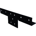 【あす楽対応・送料無料】ダイドーハント 2×4サポート 受け金物 タイプ3 24-T1-BK