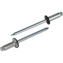 【あす楽対応・送料無料】エビ カラーブラインドリベット5−2アルミ/スチール(300本入)リベット長7.2MM ブロンズ(4)