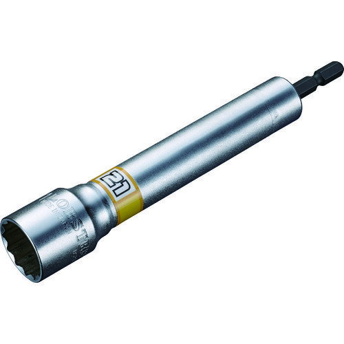 【あす楽対応・送料無料】エビ　電ドルソケット“ストロック”　ロングソケット　12角　対辺21mm