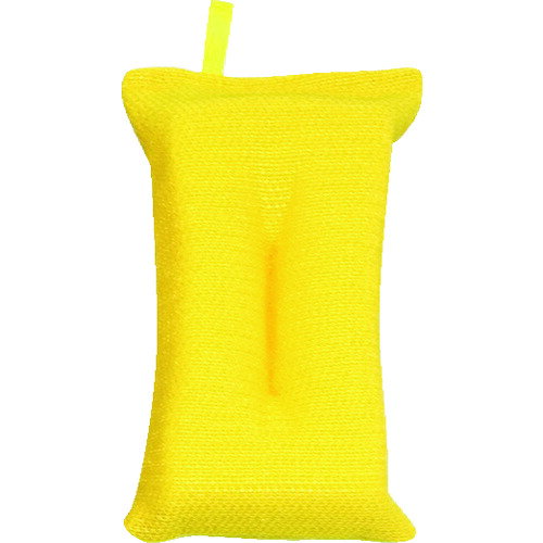 カウゼル　ハイメッシュクリーナーイエローJAN：4964501011032メーカー：カウゼル（株） / ブランド：カウゼル / 原産国：日本特長●次亜塩素酸ナトリウムに強く、水切れ・耐久性にも優れています。●傷を付けずに汚れを落とします。仕様●色：イエロー●縦(mm)：160●横(mm)：80●厚さ(mm)：35●替スポンジ：無し材質／仕上●ポリエステルフィルム、ウレタンスポンジ●ウレタンスポンジ
