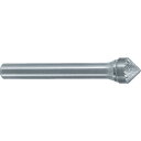 【あす楽対応・送料無料】スーパー スーパー超硬バー シャンク径6mm(円錐型90度)ダブルカット(刃径:12.7)