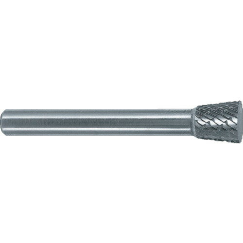 【あす楽対応・送料無料】スーパー　スーパー超硬バー　シャンク径6mm（逆テーパー型）ダブルカット（..