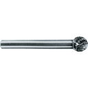 【あす楽対応・送料無料】スーパー スーパー超硬バー ロングシャンク径6mm(球型)ダブルカット 刃径:12.7