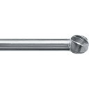 【あす楽対応・送料無料】スーパー スーパー超硬バー アルミカット ロー付タイプ シャンク径6mm 球型 刃径:12.7