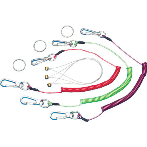 【あす楽対応・送料無料】スーパー　安全ロープ（アラミド繊維芯）蛍光パープル　1kg用